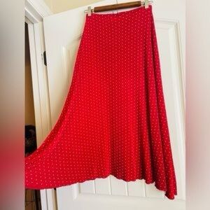 Maeve Anthropologie Polka Dot Women's Skirt